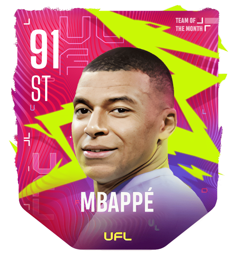 Kylian Mbappé (ST, 91) Unique Skin