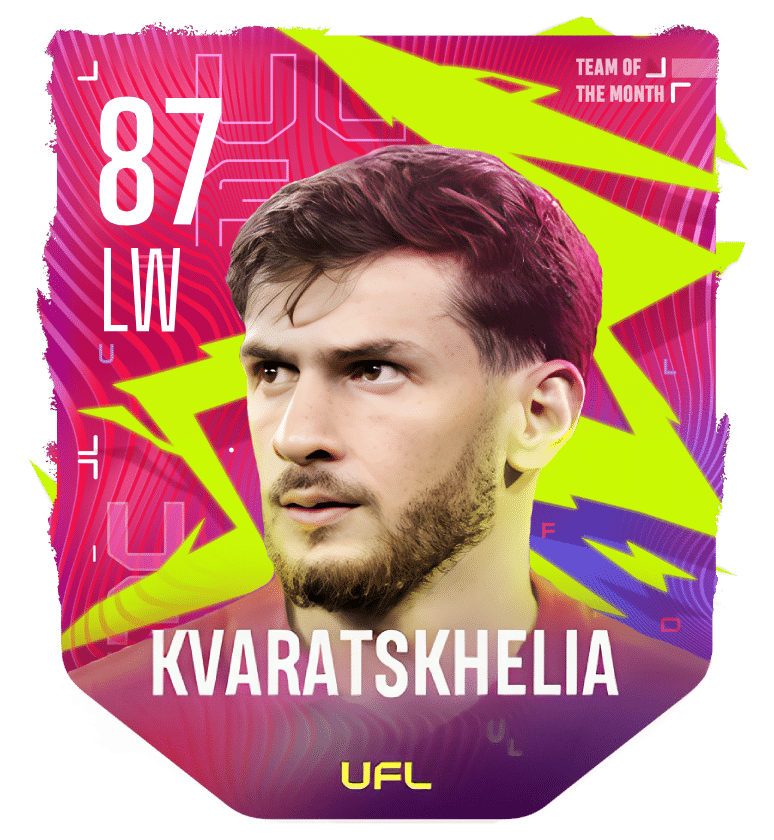 Khvicha Kvaratskhelia (LW, 87) Unique Skin