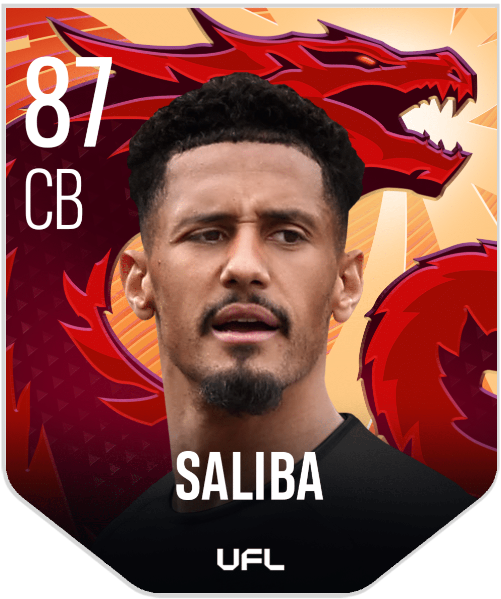 William Saliba (CB, 87) Unique Skin