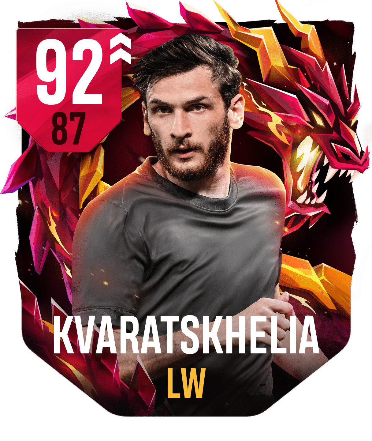 Khvicha Kvaratskhelia (LW, 87) Unique Skin